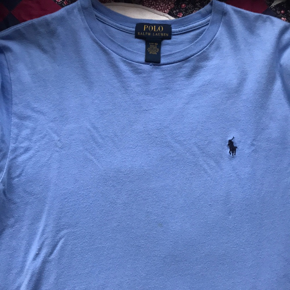 Boys polo tee size large {14-16}